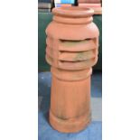 A Terracotta Chimney Pot, 82cm high
