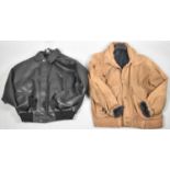 Two Vintage Leather Jackets