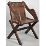 A 19th Century Oak Glastonbury Chair