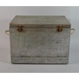 A Rectangular Toolbox with Rope Carrying Handles, 40cm wide