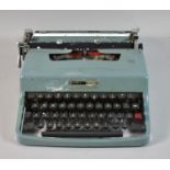 A Vintage Olivetti Lettera 32 Manual Portable Typewriter