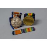 Two WWI Medals Awarded to Sapper J Jones No.7688 Royal Engineers Together with Ribbon Bar