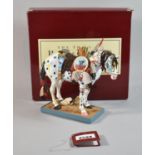 A Boxed "War Pony" from the Trail of Painted Ponies, by Rance Hood