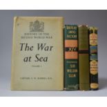 A Collection of Four Vintage Published Books on a Topic of War to Include 1955 Edition of War