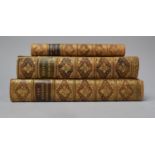Three Late 19th/Early 20th Century Leather Bound Books to Include The English Essayist, White's