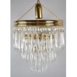 A Nice Quality Ceiling Chandelier with Swarovski Crystal Droppers