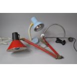 A Collection of Various Lamps to Include Vintage Anglepoise Work lamp etc