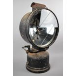 A WWII Air Ministry Airfield Flood Light Projector by Tilley, Hendon Having Blackened Case, Rear