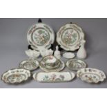 A Collection of Various Coalport China to comprise Nine Pieces of Indian Tree together with Five
