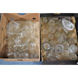 Two Boxes of Glassware