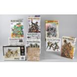 A Collection of Tamiya and Other Military Miniature Soldier Figures and Accessories