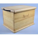 A Modern Wooden Bread Bin, 35cm Wide