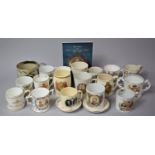 A Collection of Various Commemorative China