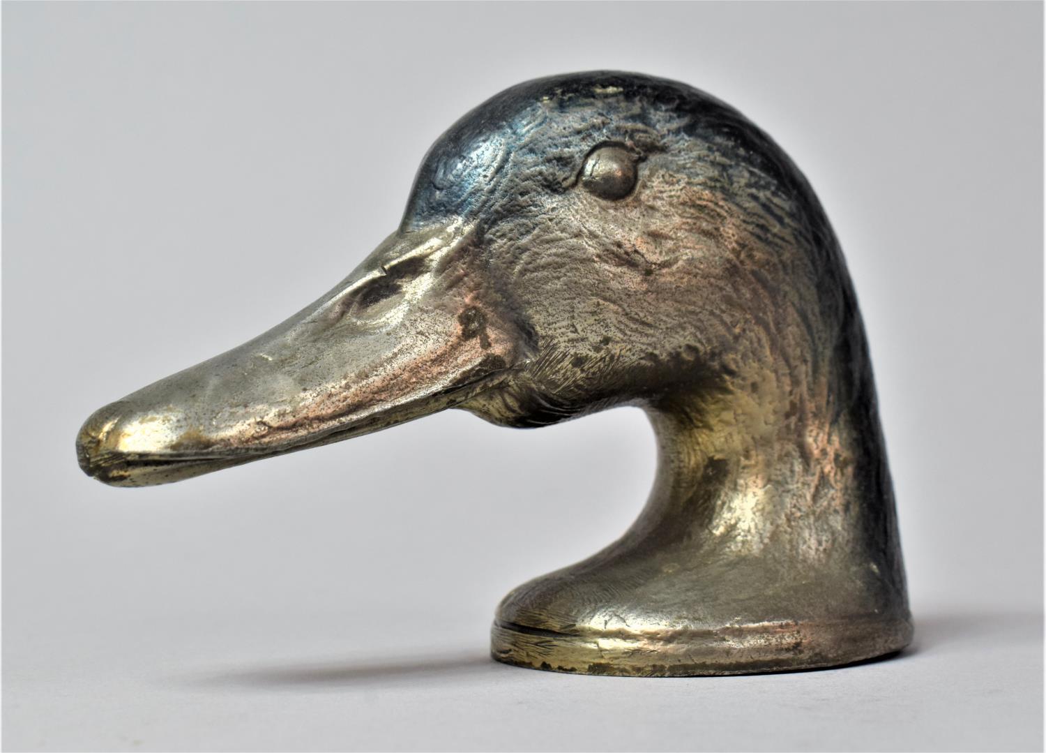 A Kirby, Beard & Co. Novelty Bottle Opener in the Form of a Mallards Head, "Ducky", 13cm Long