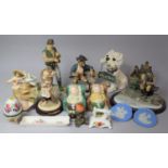 A Collection of Various Ceramic Figural and Animal Ornaments etc
