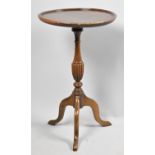 A Mid/Late 20th Century Circular Topped Tripod Wine Table, 46cm Diameter