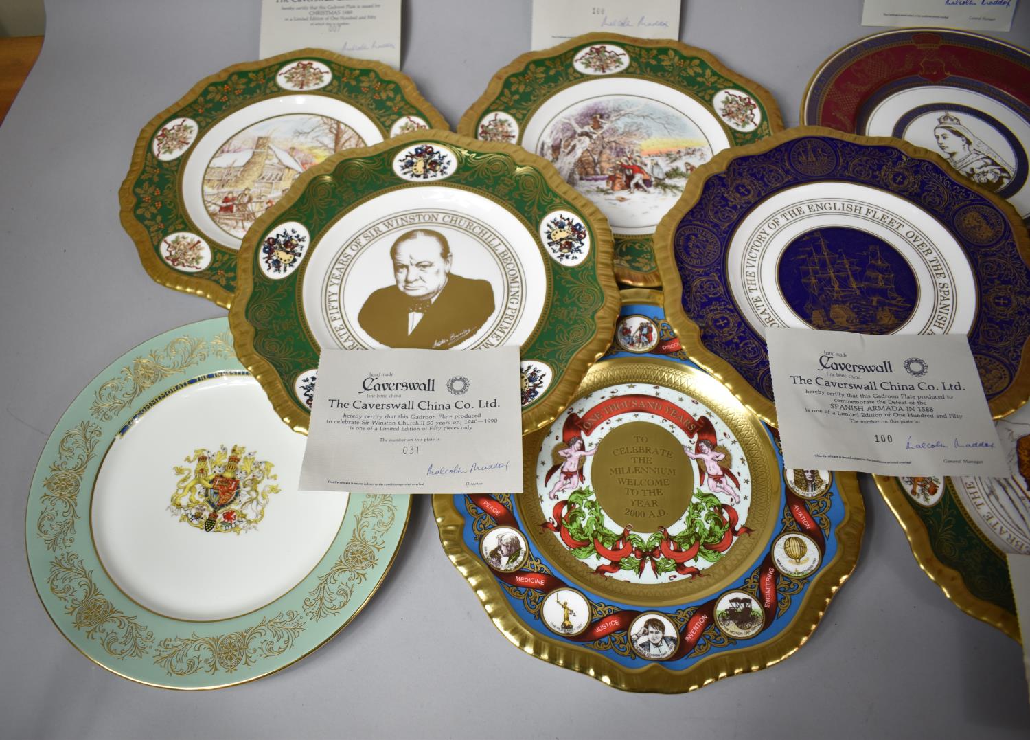 A Collection of Eleven Various Collectors Plates - Image 2 of 3