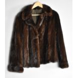 A Ladies Vintage Fur Jacket
