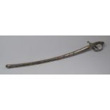 A Late Victorian/Edwardian Toy Sabre in Scabbard, 63cm Long