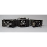 Three Vintage Ensign Cameras to Include Synchro All Distance, Ranger etc, In need of Some