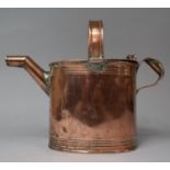 A Late 19th/Early 20th Century Copper Water Can, 26cm High