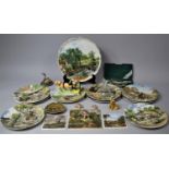 A Collection of Various China and other items to comprise Plates, Wade, Castell Drawing Set Etc