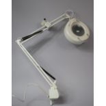 A Work Table Mounting Anglepoise Illuminating Work Light