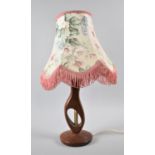 A 1970's Table Lamp and Shade