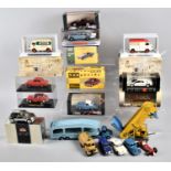 A Collection of Diecast Toys, to Include Twelve Boxed and Eight Play Worn Loose, to Include