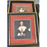 A Pair of Rembrandt Framed Prints, Each 20x23cm