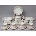 A Collection of Royal Crown Derby Britney Pattern Dinner and Tea Service to comprise Eight Large