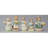A Collection of Five Beswick Beatrix Potter Figures, Condition Issue to Ribby