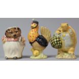 A Collection of Three Beswick Beatrix Potter Figures, BP2 Stamp