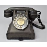 A Vintage Bakelite Telephone with Base Drawer