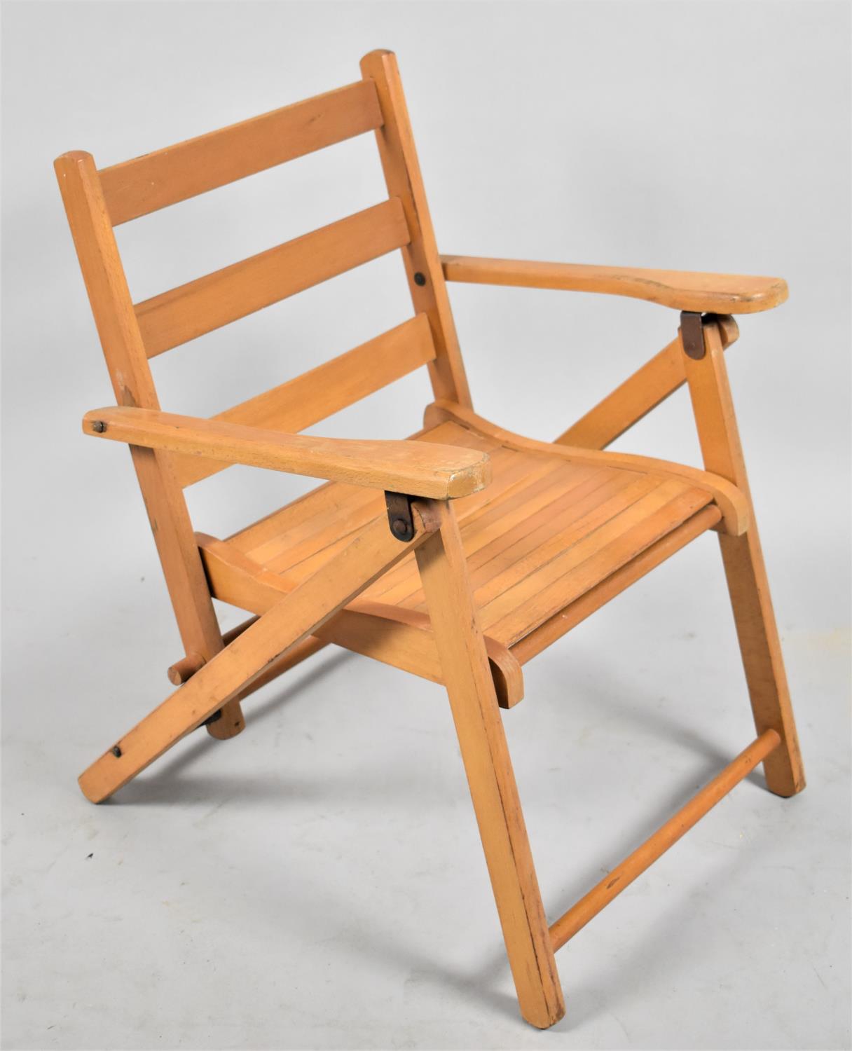 A Mid 20th Century Folding Child's Armchair