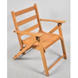 A Mid 20th Century Folding Child's Armchair