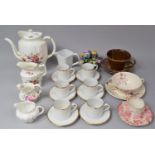 A Collection of Various Ceramics to comprise Royal Crown Derby Derby Posies Pattern Coffee Pot and