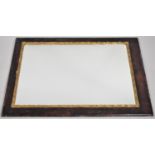 A 19th Century Rectangular Wall Mirror, 90x60cm