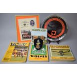 A Collection of 1970/80's Wolves Football Club Ephemera to Include Programmes, Silver Plated,