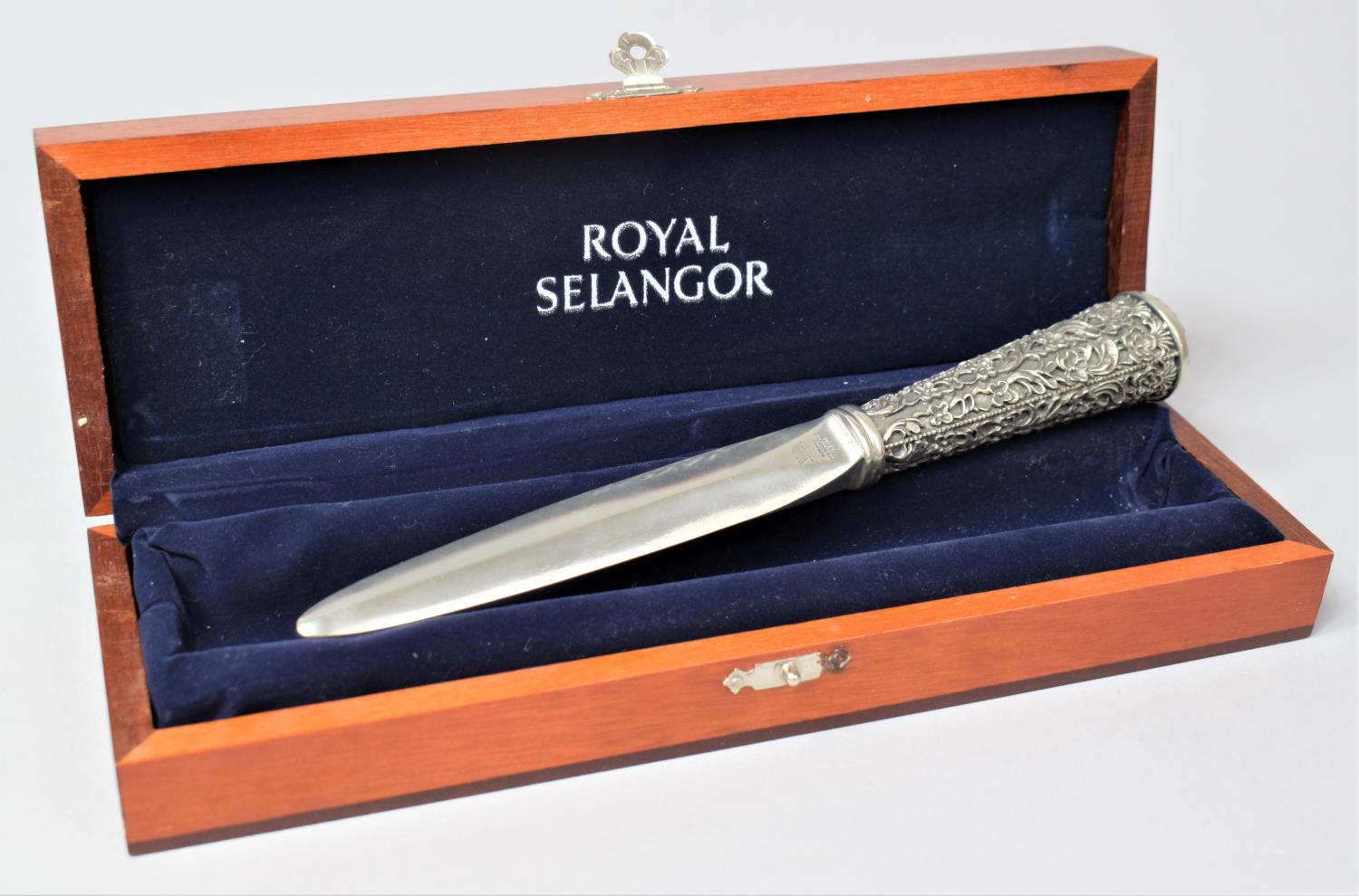 A Modern Royal Selangor Mahogany Cased Letter Opener - Image 2 of 2