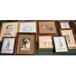 A Collection of Various Framed Military Prints, Portrait Prints etc