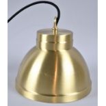 A New and Unused Brass Ceiling Hanging Lamp, 19cm high
