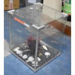 A Modern Superfish Aqua Cube 40 Fish Tank, 34cm Square