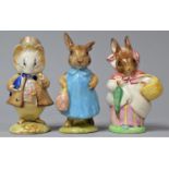 A Collection of Three Beswick Beatrix Potter Figures, BP2 Stamp