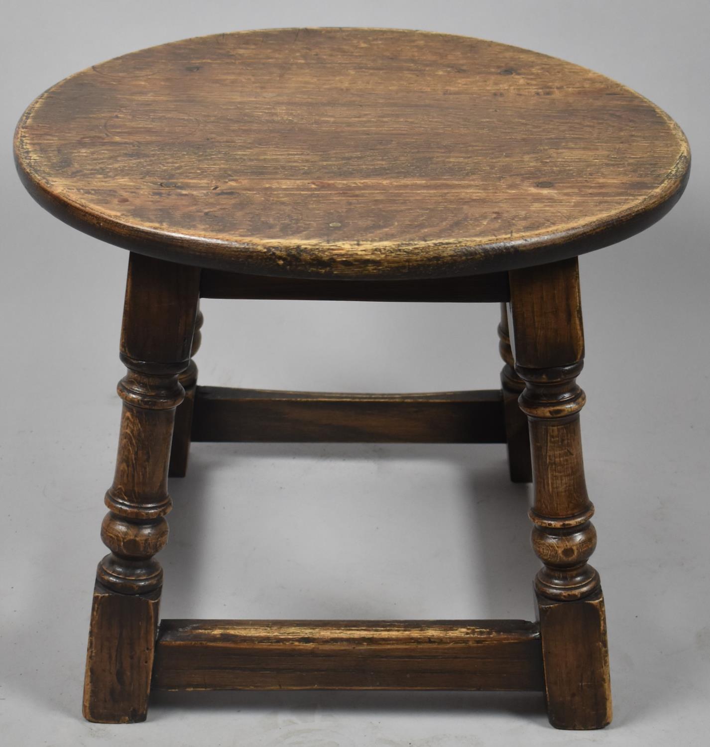 A Mid 20th Century Circular Occasional Coffee Table, 47cm Diameter