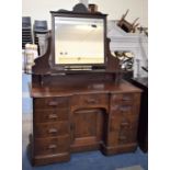 A Late Victorian Mahogany Dressing Chest