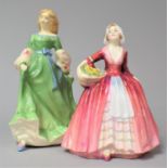 Two Royal Doulton Figures, Janet HN1537 and Spring Serenade HN3956