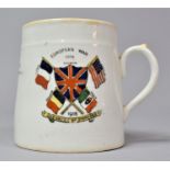 A Royal Albert Peace Mug for the Townships of Aintree, Ford, Lunt, Netherton, Sefton and Thornton,