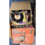 A Collection of 33rpm and 45rpm Records to Include Val Doonican, Tom Jones, Lennon and McCartney,