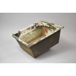 A Vintage Cast Iron Cistern, 43x37cm